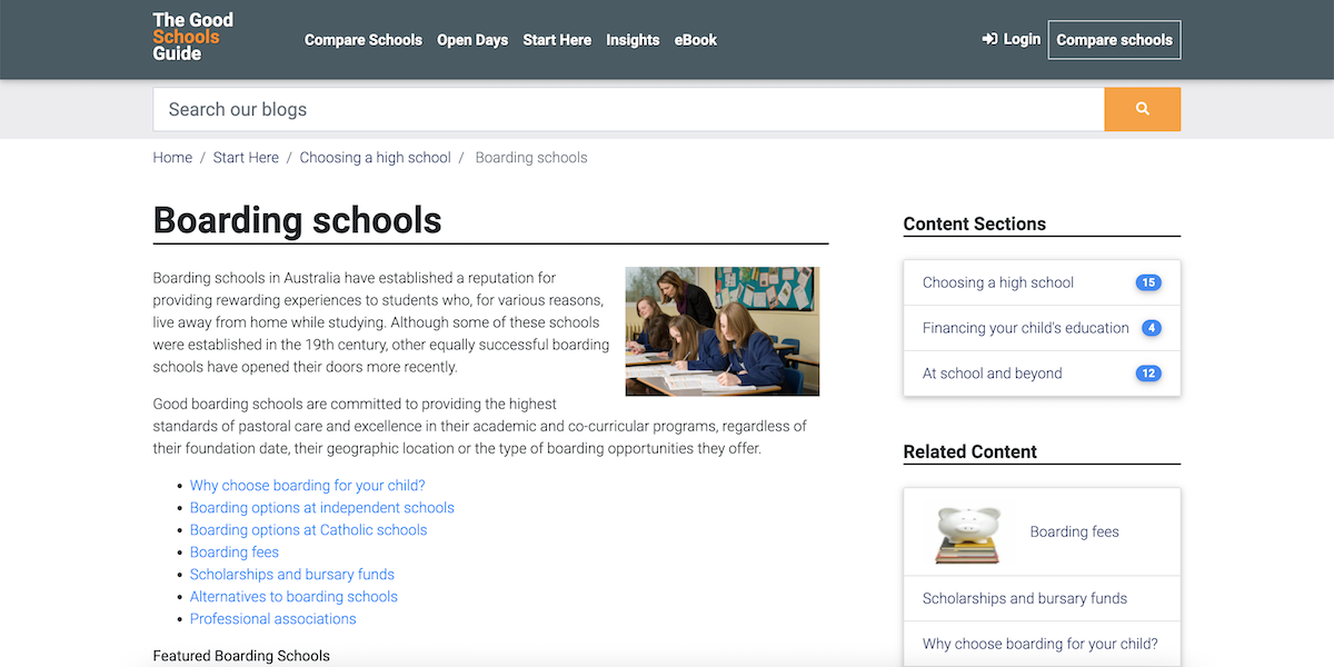 The Good Schools Guide