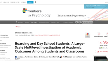 Frontiers in Psychology